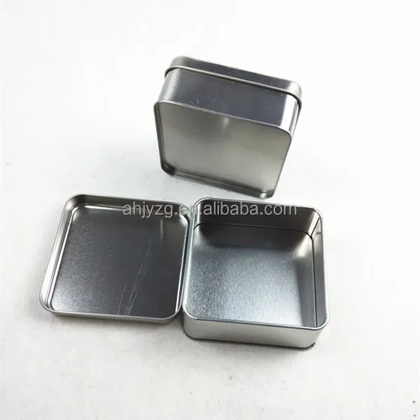 factory price jewelry packing gift metal tin box with customized