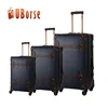 Pu leather 3 pieces Trolley luggage set,Vintage luggage suitcase,Travel luggage suitcase