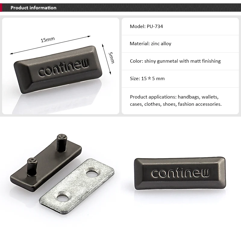 Metal Bag Tags