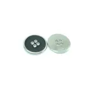 New design metal coat button 4 holes metal button with epoxy button inlay