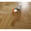Engineered Wood Parquet UV Paint Floorboard White Wash Oak Engineered Wood Flooring