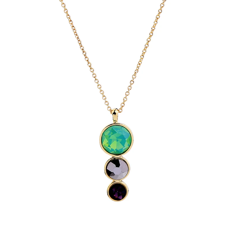 xl00732b Simple Fashion Geometric Round Gemstone Jewelry Gold Plated Baguette Emerald Pendant Necklace For Women
xl00732b Simple Fashion Geometric Round Gemstone Jewelry Gold Plated Baguette Emerald Pendant Necklace For Women