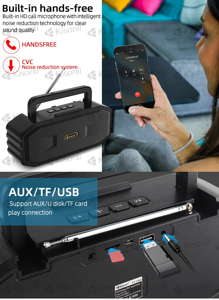 Mini Blue tooth Wireless Speakers BT Outdoor Portable Speaker - ANKUX.COM