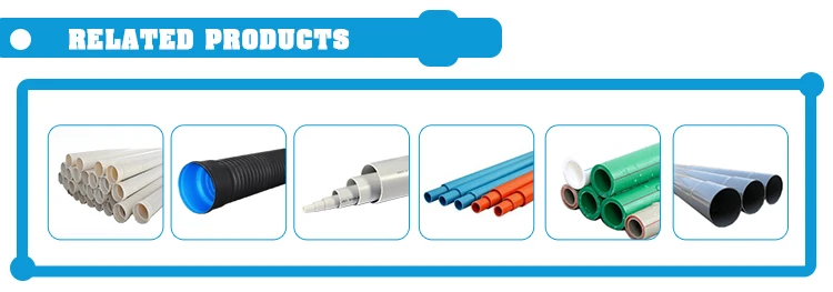 Standard Length 6m 8 inch sizes hdpe water supply pipe malaysia