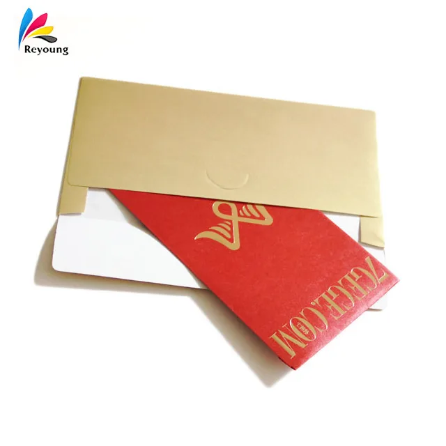 premium gift card letter printed envelope