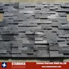Cheap Z type Black Slate Exterior Wall Natural stone cladding