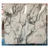 Orchid Jade white marble slab carrara tiles with white or grey veins,calacatta jade white marble stone for tile