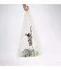 2018 new net yarn chic light transparent handbag floral embroidery organza bags