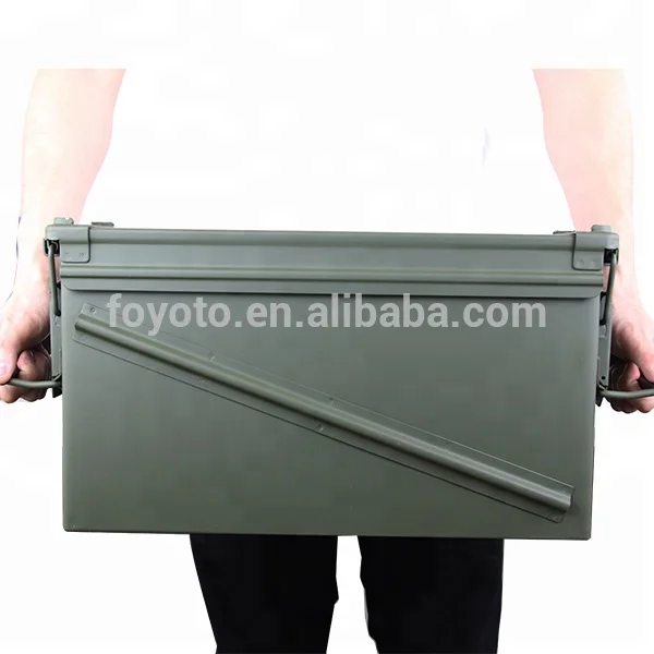 new design metal Training cheap Steel ammo can hard storage box waterproof ammo boxes for bullet games toys
new design metal Training cheap Steel ammo can hard storage box waterproof ammo boxes for bullet games toys