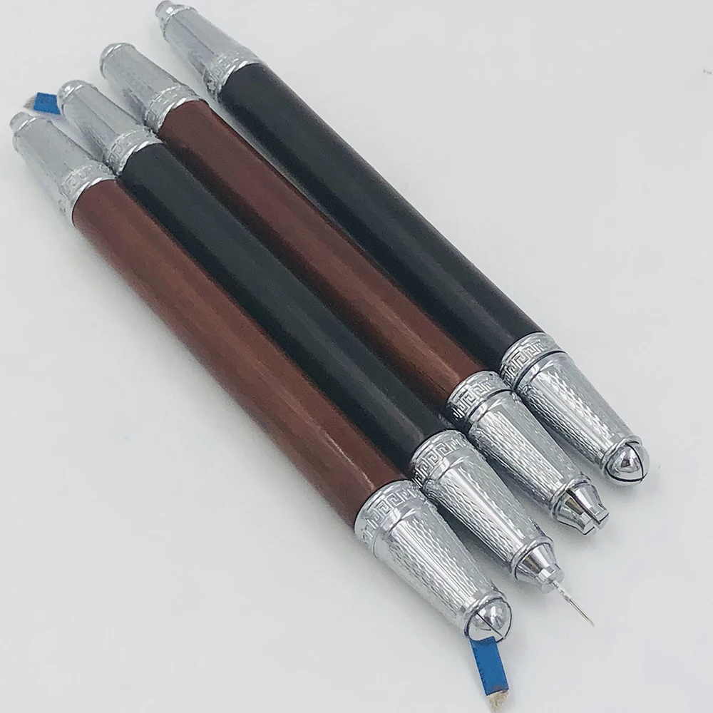 2018 New design wooden material eyebrow tattoo pen easy to operate with double head, Brown;black
2018 New design wooden material eyebrow tattoo pen easy to operate with double head, Brown;black