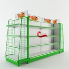 general store convenience shop led lights shop fitting gondola rack shelving