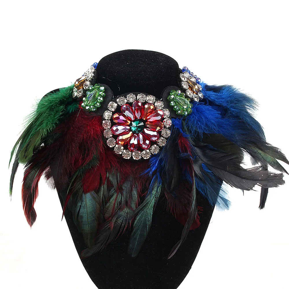 Factory Stock Fashion Chunky Necklace wholesale feather necklaces choker necklaces ZM014
Factory Stock Fashion Chunky Necklace wholesale feather necklaces choker necklaces ZM014