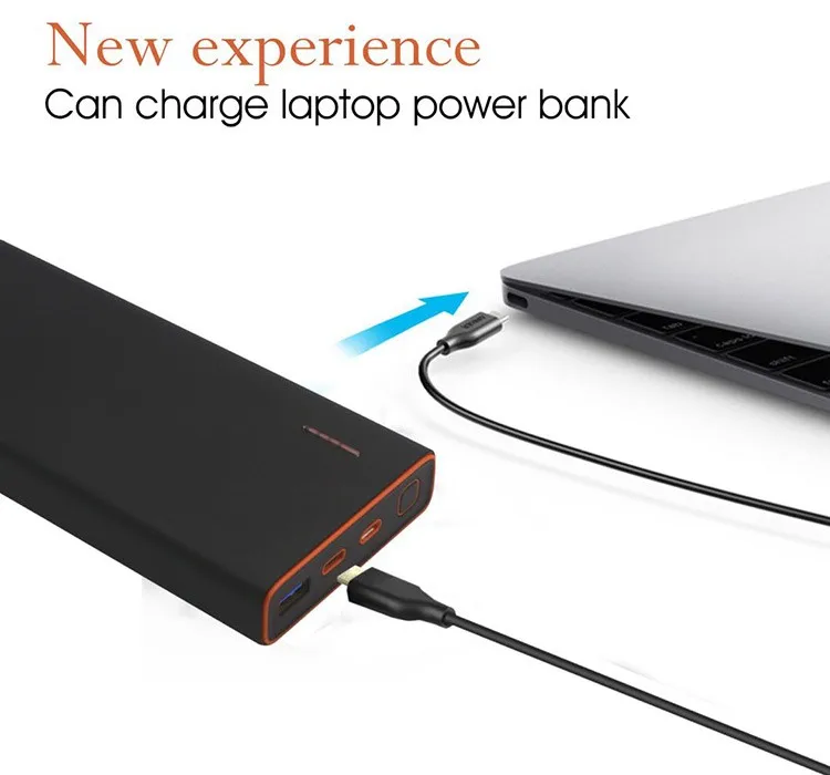 cheap innovative products for xiaomi rohs QC3.0 USB Type c PD Power bank - ANKUX.COM