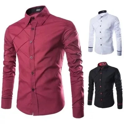 New Men's Large Size Long-sleeved Shirt Casual Lattice Line Design Long-sleeved Shirt Men's Thin Shirt Mens Clothing
New Men's Large Size Long-sleeved Shirt Casual Lattice Line Design Long-sleeved Shirt Men's Thin Shirt Mens Clothing