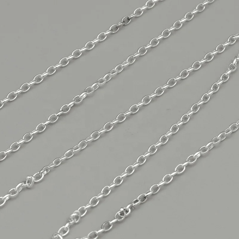 Wholesale 925 Sterling Silver Jewelry Findings Loop Silver Chain Roll For Jewellery Making Supplies
Wholesale 925 Sterling Silver Jewelry Findings Loop Silver Chain Roll For Jewellery Making Supplies