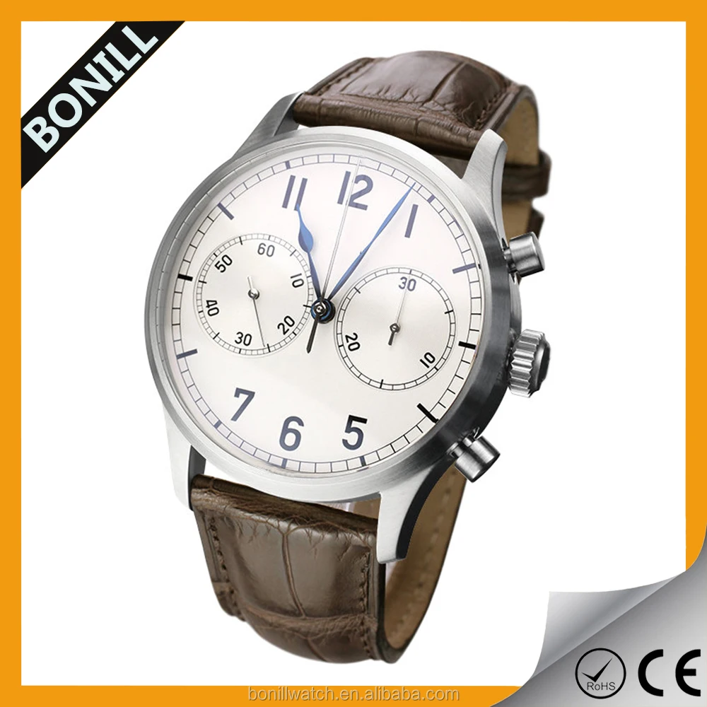 white face chronograph