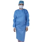 Hospital Protective Clothing Ultrasonic Welding Sterile Medical Disposable Surgical Gown