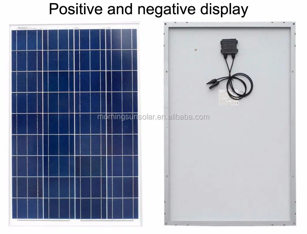 top supplier high efficiency poly solar panel 100w price per