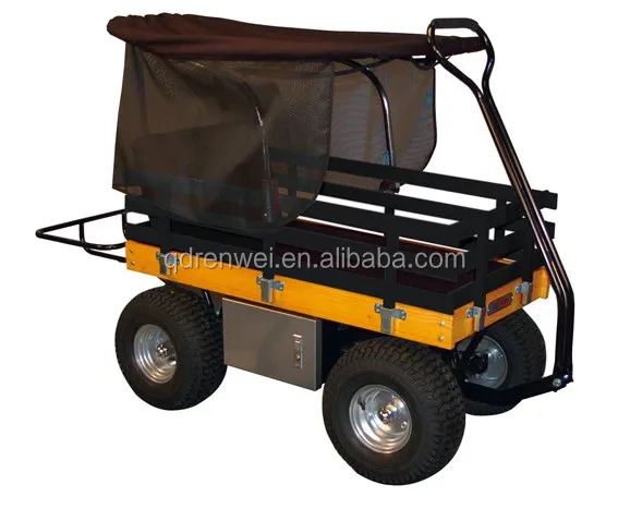 Folding Utility Wagon Garden Cart Shopping Beach Toy Sports