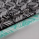 New 2019 print polyester spandex stretch knitted fabric Polyester Crepe Fabric for dress