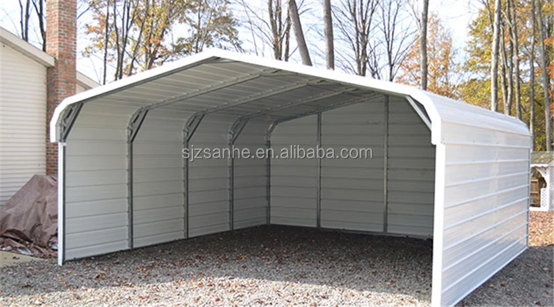 Cheap Metal Steel Portable Free Standing Carport Canopy Kit For