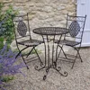 Outdoor Garde Metal Table And Chair bistro Furniture Sets