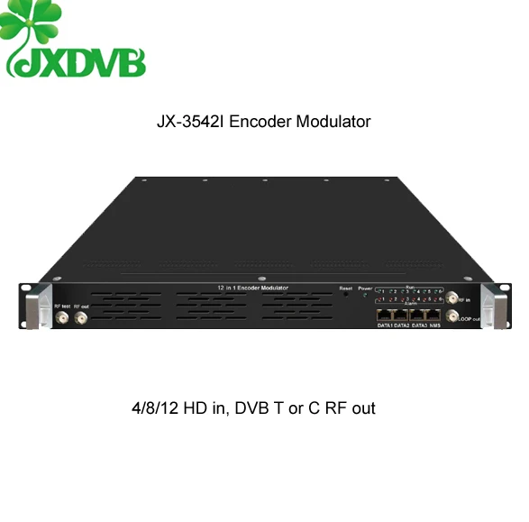 12hd mii to hd dvb-c encoder modulator