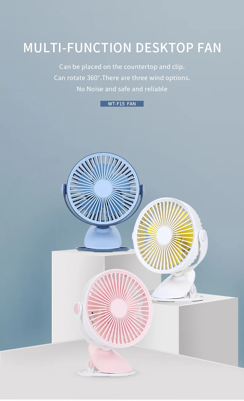 Table Fan, IMYCOO, Portable, 2000mah - detail 4