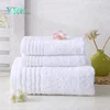 Premium Organic White Bamboo As Thick Soft Baby Bath Washcloths 100% Natural Bamboo Towel Set For Hotel