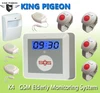 GSM elderly alarm system gsm elderly guarder alarm with panic button, connect sensors,door contact, A10