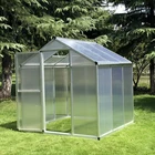 Low cost fixed poly tunnel seed greenhouse for vegetable