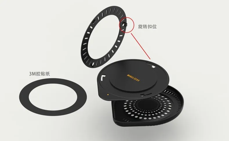 2019 new technology product long distance embedded chargers for mobile phone in furniture with CE/FCC/Rohs Qi wireless charger - ANKUX Tech Co., Ltd