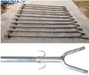 Greenhouse Steel stake structure holding ground anchor / Hooks ring Anchor / Anchors hoop