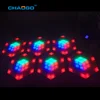 Full color light up led hexagon dance floor light DMX bar nightclub DJ disco tempered glass 3D led hexagon panel
