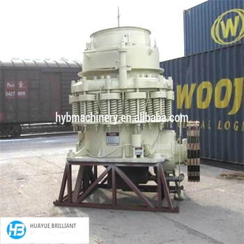 Gold mining machine of symons cone crusher mobile cone crusher with steel foundation