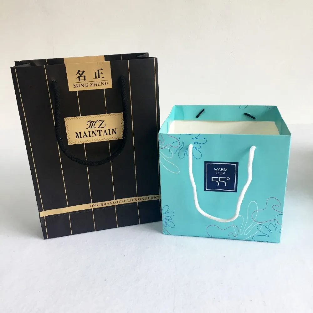 cheap custom printed luxury retail paper shopping bag low cost