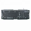 Factory Wholesale Cheap Custom Russian Spanish Computer Keyboards Usb Wired Best Multimedia Keyboard for PC