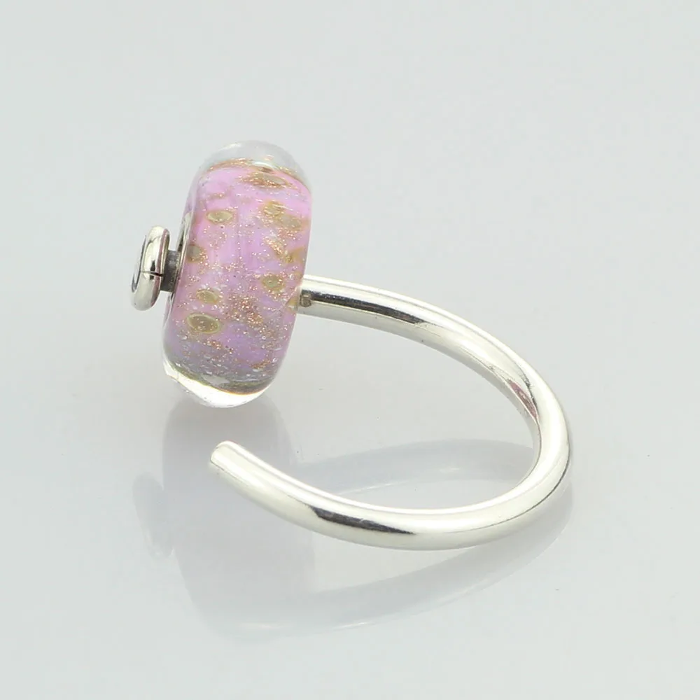 New High Quality Troll Style 925 Sterling Silver Unisex Size rings For Women Girl Charm Bead DIY Jewelry Gifts (8)