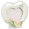 Fine Porcelain Carnation Floral heart shaped Picture photo Frames design