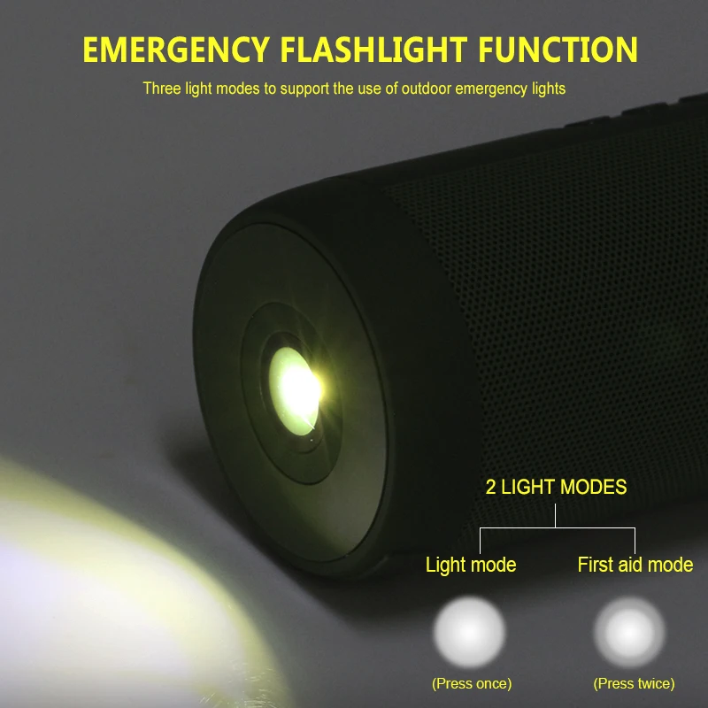 ANCREU New Portable speaker,Electroplating Stainless Steel 10W BT 5.0 TWS True Wireless Speaker - ANKUX.COM
