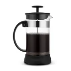 Mini Manual 304 Stainless Steel Clear Glass Coffee Brewer Single Serve Cup Portable French Hand Press Coffee Maker