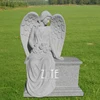 Carved classic stone angel monuments headstones marble tombstone