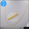 1.1mm Thin Rolo Cable Link Italian Chain Necklace gold stainless steel spring ring