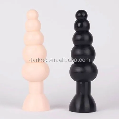 DN-012/(7.87*5.5 pouces) Super Grande Taille Silicone Jouets Anaux Butin Perles, produits de sexe pour Hommes et Femmes