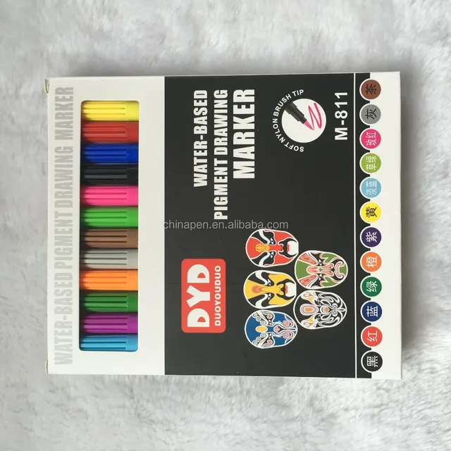 new promotional gift items colorful marker pen with highlighter