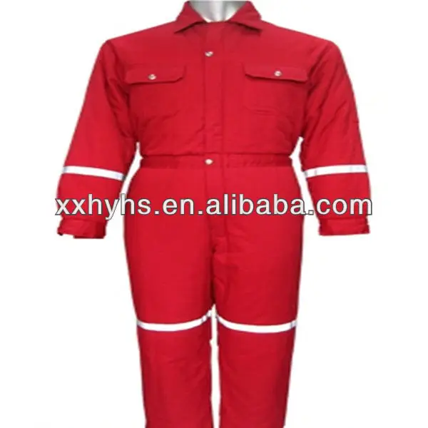 red proban technic flame resistance safety cheap coverall made in china factory meet en531
