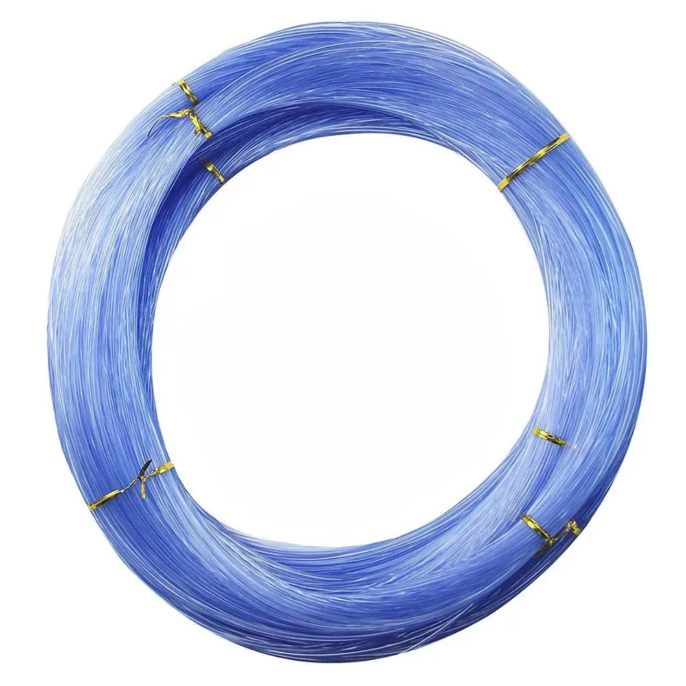 High strength and quality professional nylon monofilament fishing lines, Blue
High strength and quality professional nylon monofilament fishing lines, Blue