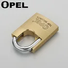 OPEL anti thief wrap shackle protect padlock high security wrap shackle best yeti type brass padlock with dotted computer key
