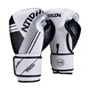 PU leather Professional Boxing Gloves with Custom Logo Printed