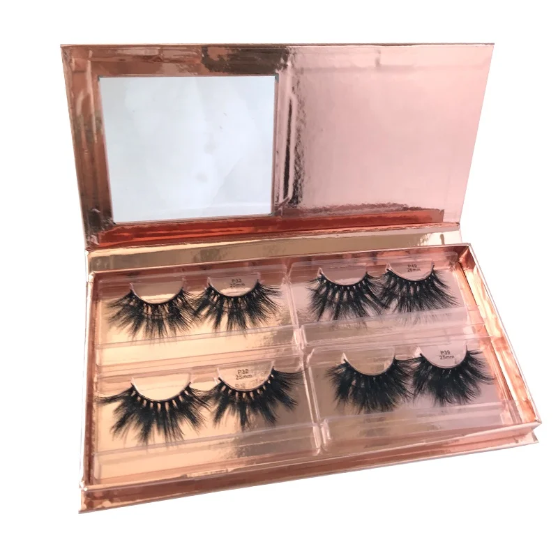 Ready To Ship Small Order Wholesale Mink Eyelash With 4 Pack Magnetic Box, Natural black
Ready To Ship Small Order Wholesale Mink Eyelash With 4 Pack Magnetic Box, Natural black